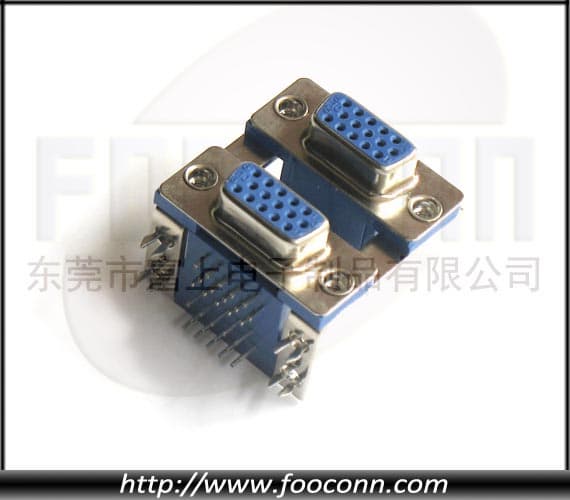 D_SUB Stack Connector 15P F to 15P F